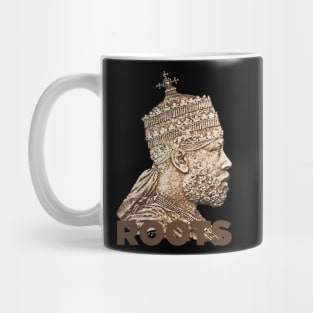 Roots Rastafari Menelik T-shirt Mug